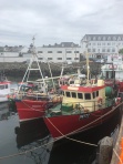 Fishing boats in the harbor at Killybegs.